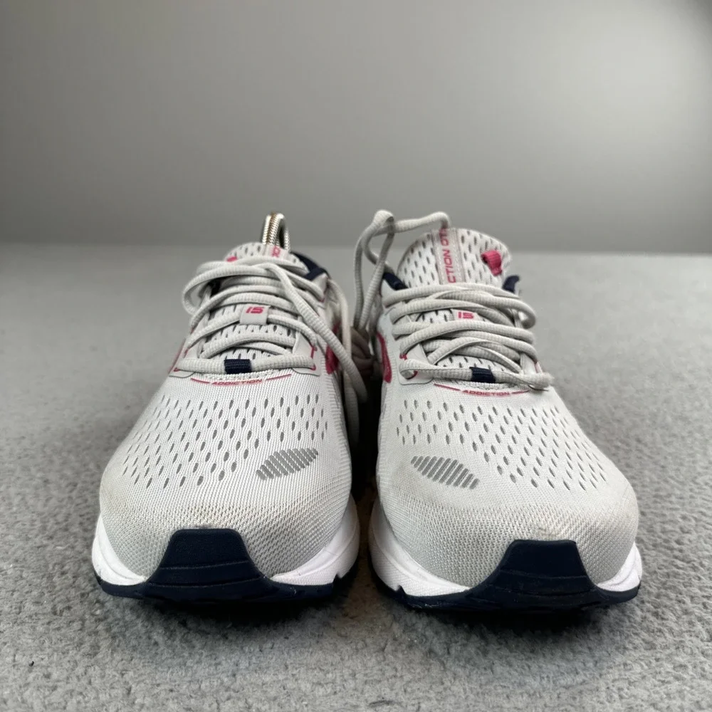 Brooks Addiction GTS 15 Running Shoes Women 9 Extra Wide 2E Grey 1203522E054